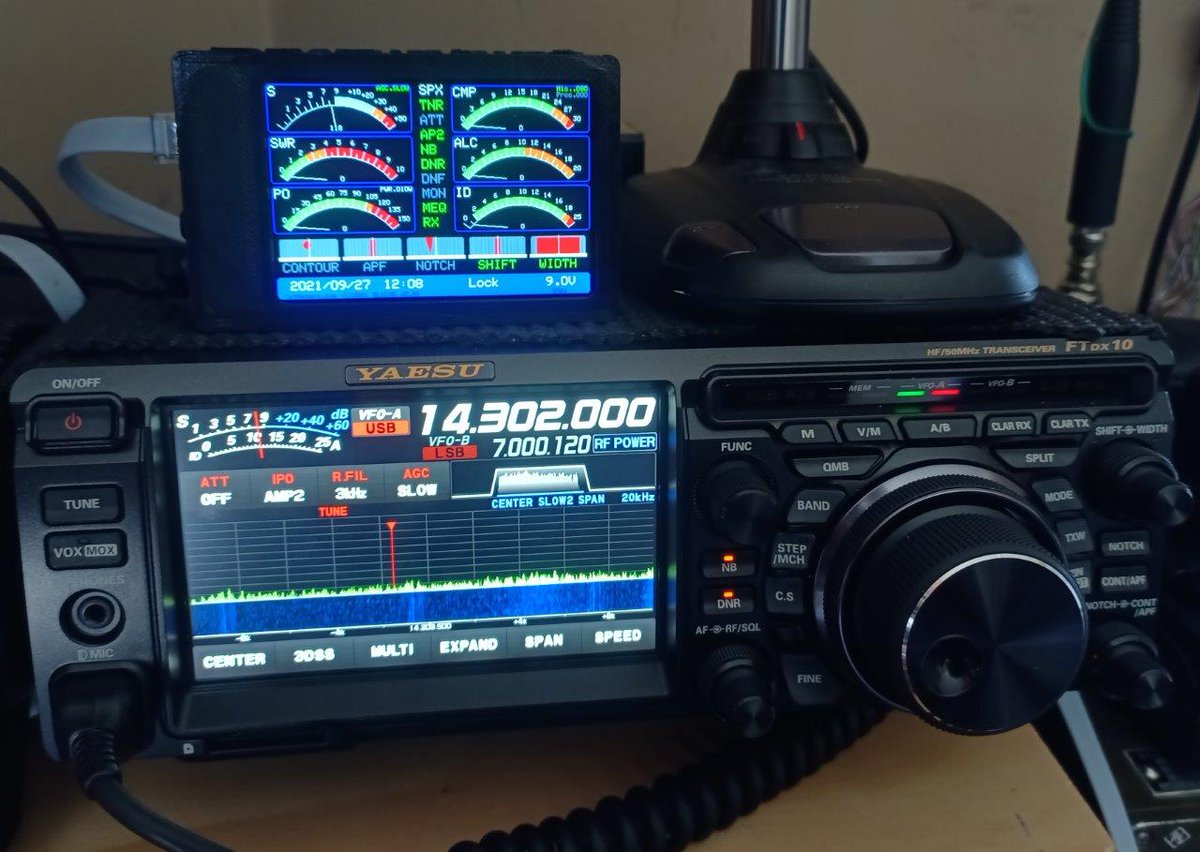 QRZnow's tweet photo. CatMeters for new Yaesu transceivers https://t.co/T1iz7y08iE  #HAMRADIO https://t.co/6CAkQ0Q20n