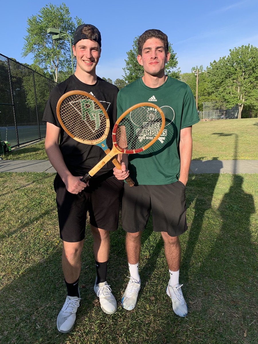 FINAL: RTHS defeats Voyager 5-3 on senior day. We finish the regular season with a 5-5 record. S/O to <a href="/RCHSMensTennis/">Raleigh Charter Tennis</a> for the inspiration for senior gifts.