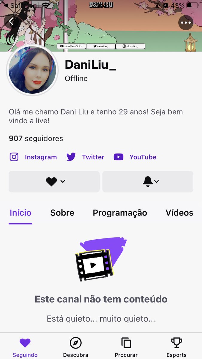 MarshallLiu_'s tweet image. Já baixaram o app da twitch para assistir a maior ?  É gatas nova era 💜@DaniLiu_ twitch.tv/daniliu_