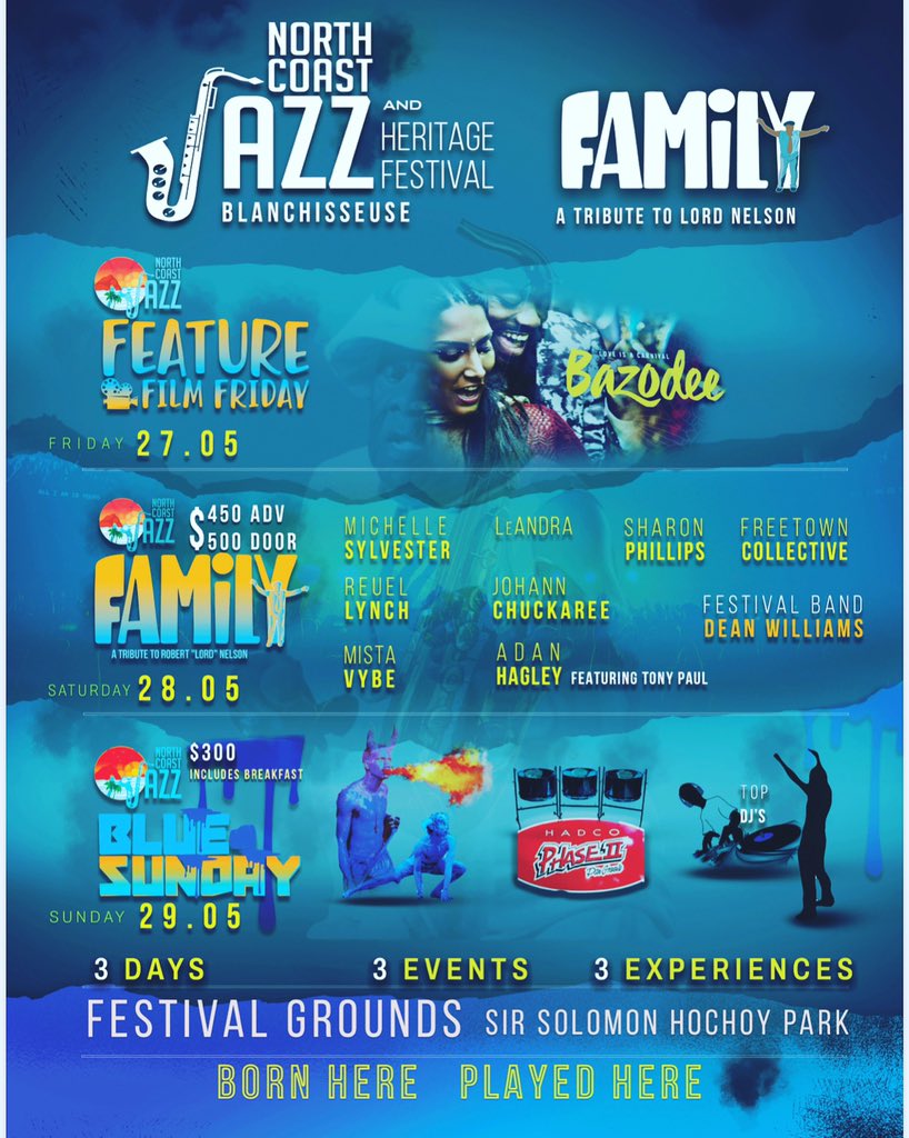 NCJazztt's tweet photo. Everybody been asking for the lineup!!!

Boom 💥 

Here is the NCJ&amp;HF weekend: https://t.co/7RmWSPbWXz