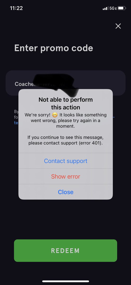 Esswhy91's tweet image. Wtf. Why can’t I redeem my NFT @coachella @FTX_Official