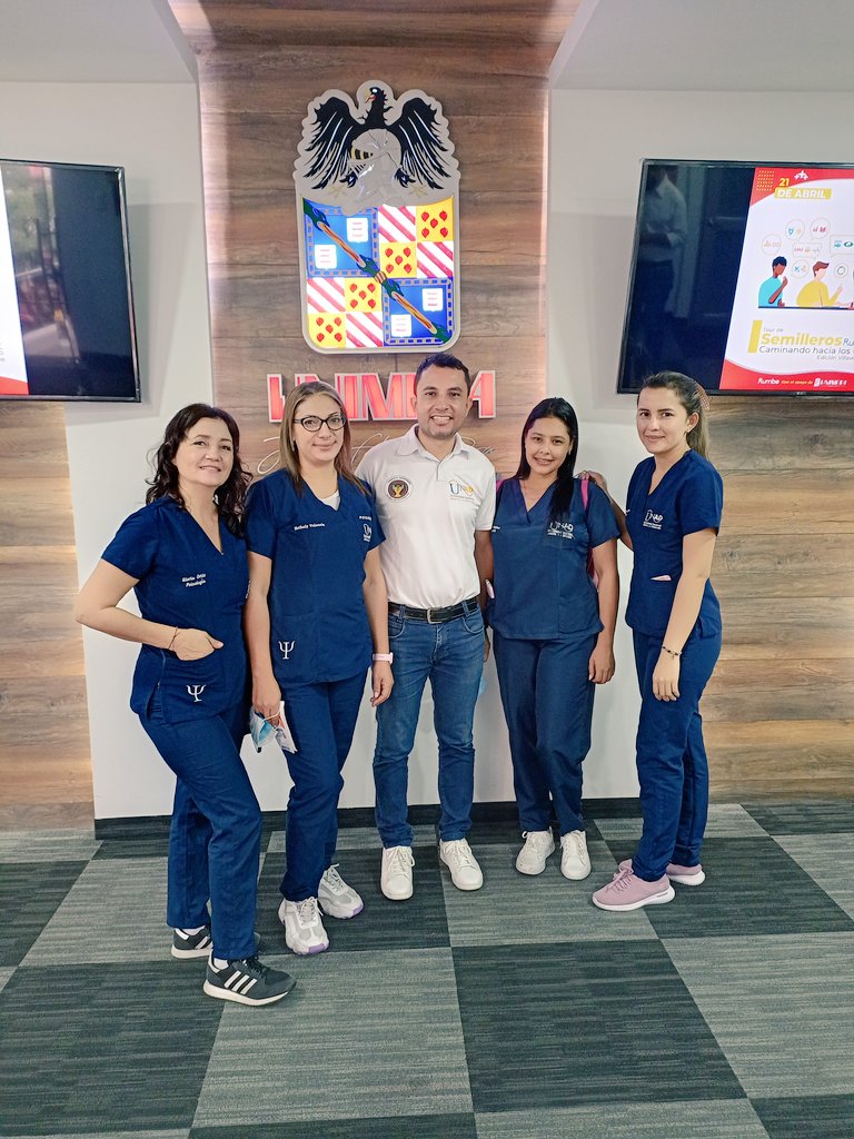 shutther's tweet photo. Nathali Valencia y Estefanía Vidales integrantes Semillero de Investigación Yanapay Orinoquía CEAD Acacias @unadzao programa psicología @UniversidadUNAD participando en I Tour Semilleros @RumboRED realizado en @UniDelMeta https://t.co/gjK1S1Sdl3