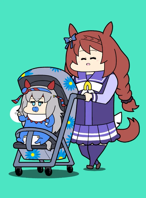 #ウマ娘 タマとクリーク 