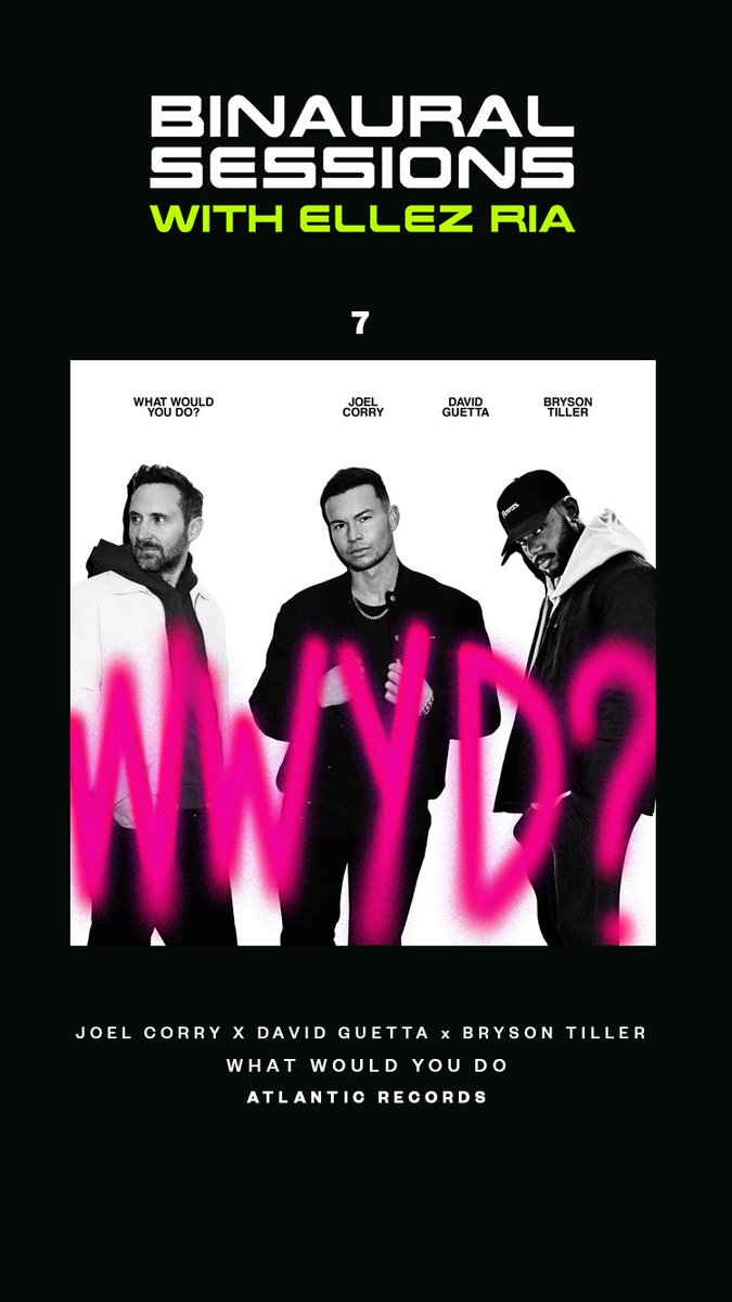 Ellez Ria / Arkam (@ellezriamusic) on Twitter photo What a collab!!
<a href="/davidguetta/">David Guetta</a> <a href="/JoelCorry/">Joel Corry</a> <a href="/brysontiller/">tiller</a> <a href="/AtlanticRcrdsUK/">Atlantic Records UK</a>
π§πdi.fm/djmixes #BinauralSS 027 What a collab!!
<a href="/davidguetta/">David Guetta</a> <a href="/JoelCorry/">Joel Corry</a> <a href="/brysontiller/">tiller</a> <a href="/AtlanticRcrdsUK/">Atlantic Records UK</a>
π§πdi.fm/djmixes #BinauralSS 027