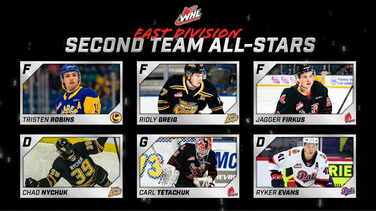 Presenting the 2021-22 East Division Second All-Star Team! #WHLAllStars