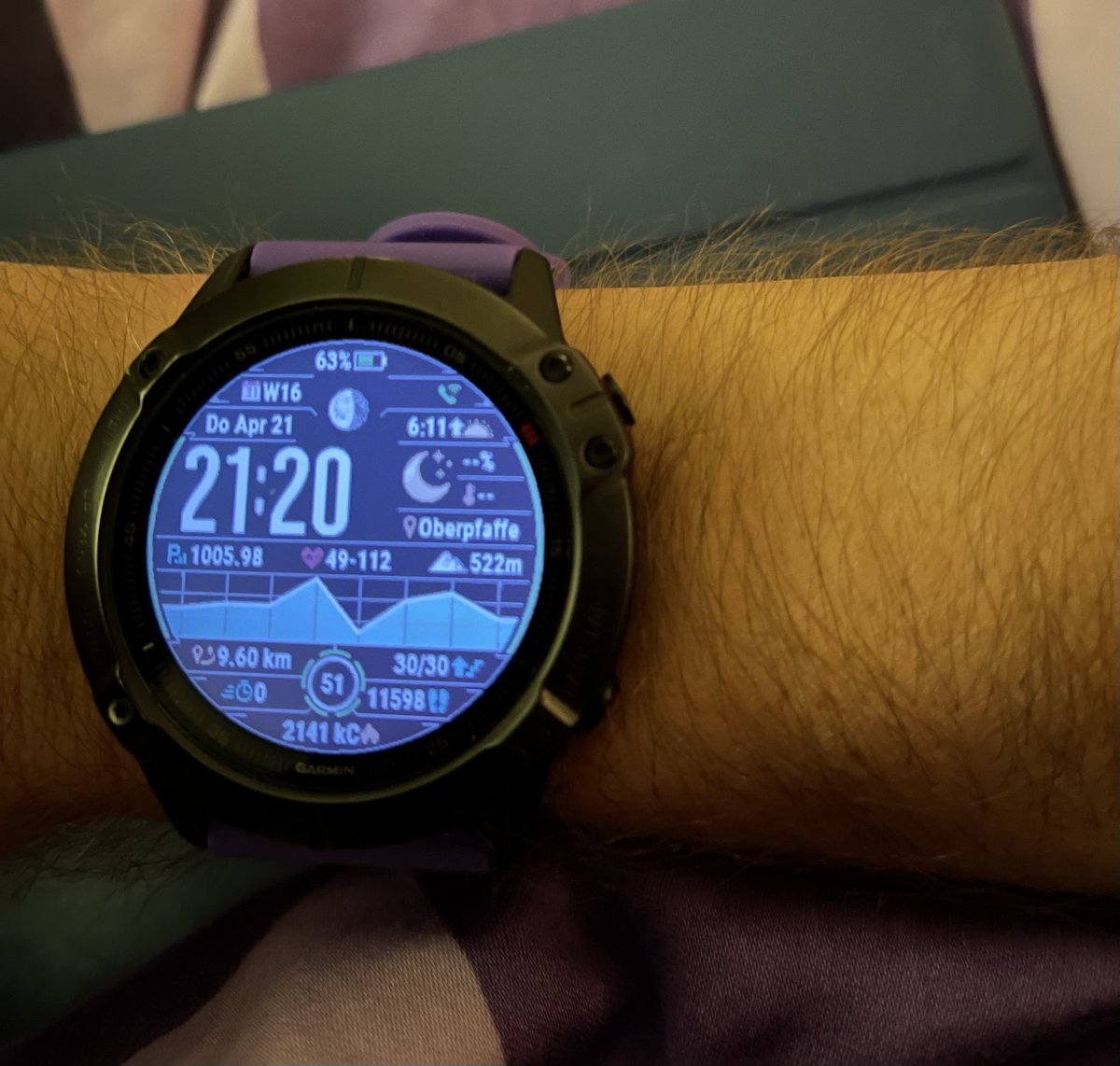 DrSnooze's tweet photo. @GarminFitness Can‘t have enough data! https://t.co/Yz9g4hqxvp