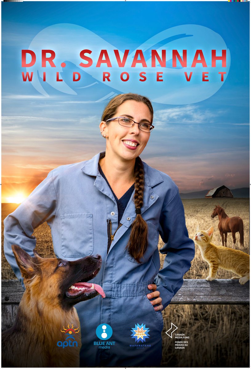Wildrosevets's tweet photo. Join us for @APTNtv's brand new series, Dr. Savannah: Wild Rose Vet, premieres May 4th at 9:00 PM across all APTN channels.

Load up on your weekly quota of cute critter content!

#WildRoseVet https://t.co/aV0u3PukG3