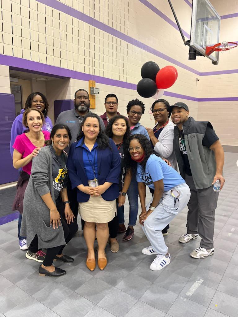 Successful event! 🎉 The event couldn’t have been successful without Wheatley HS’s Principal, Mr. Sloan- Wheatley’s Feeder Pattern Manager and the Wraparound Specialists! #WeAreFamily 🫶🏼🫶🏼