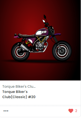 Torque Biker's Club (@torquebikertbc) on Twitter photo Classic #20 Was Bought By
<a href="/alishba_jaria/">Alishba jaria</a>
#NFTCommunity #nftart #NFTGiveaways #nftspace #NFTs #NFTdrop $ETH Classic #20 Was Bought By
<a href="/alishba_jaria/">Alishba jaria</a>
#NFTCommunity #nftart #NFTGiveaways #nftspace #NFTs #NFTdrop $ETH