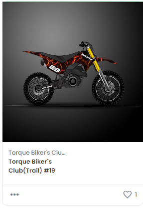 Torque Biker's Club (@torquebikertbc) on Twitter photo Trail #19 Was Bought By
<a href="/alishba_jaria/">Alishba jaria</a>
#NFTCommunity #nftart #NFTGiveaways #nftspace #NFTs #NFTdrop $ETH Trail #19 Was Bought By
<a href="/alishba_jaria/">Alishba jaria</a>
#NFTCommunity #nftart #NFTGiveaways #nftspace #NFTs #NFTdrop $ETH