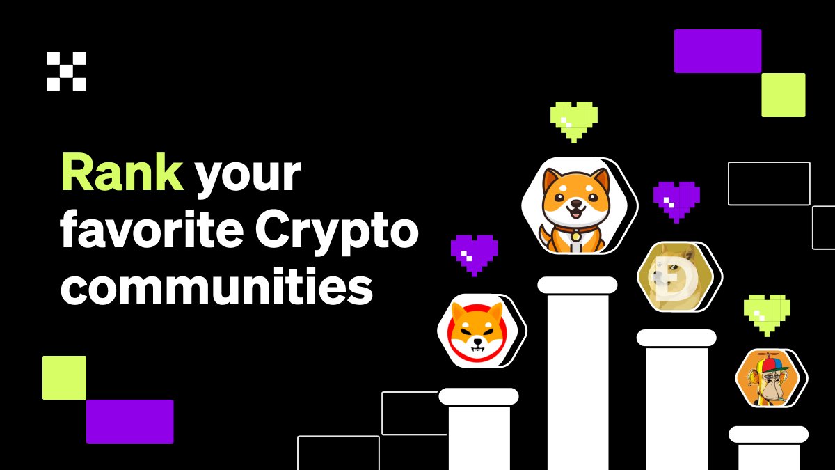 🏆 Rank your favorite #crypto communities
1.
2.
3.