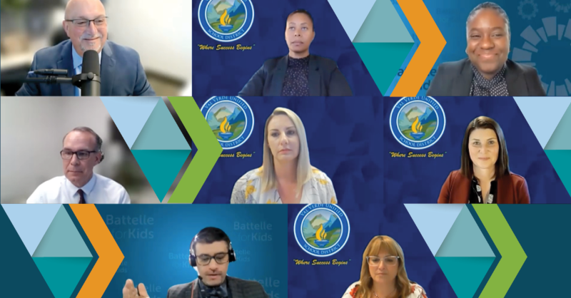 battelleforkids's tweet photo. Q: How do you tell the story of #21stcenturylearning? 
"We start every staff mtg w celebration. At every turn, we are intentional about telling that story to the people who are living it."
-S. Allen, Principal @ValVerdeUSD
#PortraitofaGraduate
More ideas in this webinar: