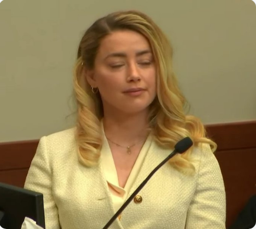 nibs56139211's tweet photo. I can't get past the palpable pleasure on Amber Heard's face when she listens to the tapes of her abusing Johnny Depp. It has a horrible "serial killer reliving their kills" feel. Hurting someone who loves you should not cause rapture.
#JohnnyDeppIsInnocent
#JusticeForJohnnyDepp https://t.co/jq2qDfCwbB