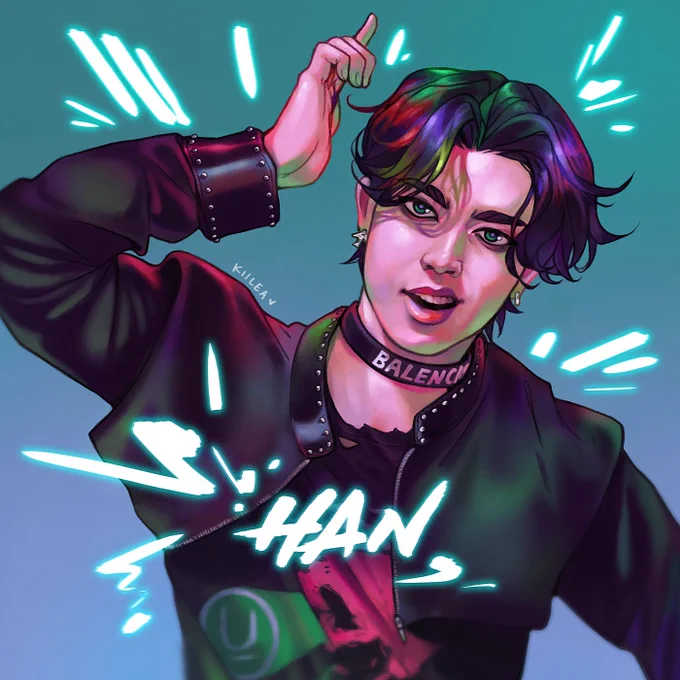 spinning, going crazy ⚡️

#StrayKids #HAN #스트레이키즈 