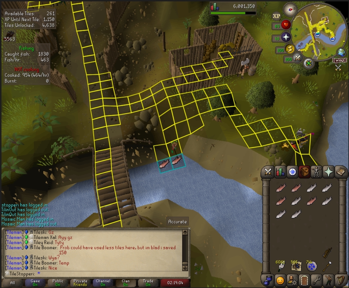 Stopperi1's tweet photo. Missed the 5m dot but theres 6 million xp on the tileman account by the lovely River Lum

3000xp/tile --> 3500xp/tile

#OSRS #Tileman #UIM #F2P https://t.co/hK5XvgvKnK