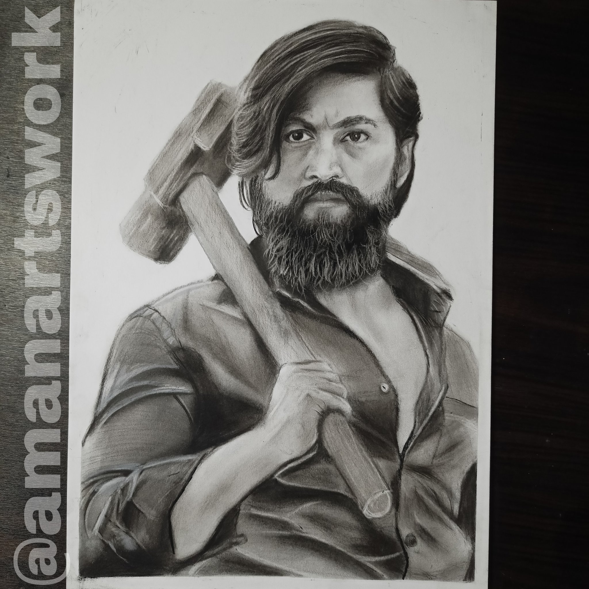 ✏️ Pencil Sketch of KGF Chapter 2 Actor Yash 🔥How's it guys? 🤗  @scorpio._.shubham @thenameisyash #realisticdrawing #draw ... | Instagram