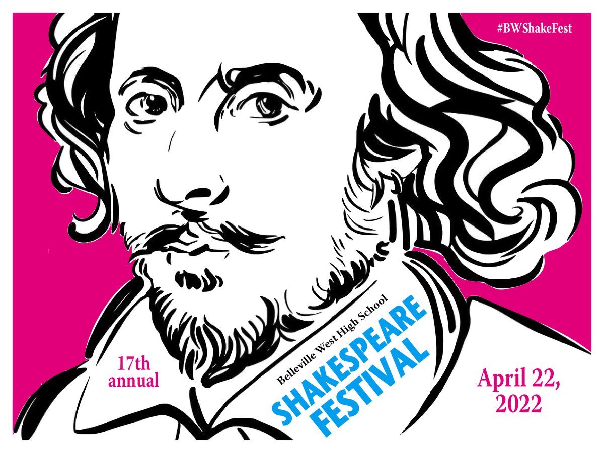 BelWestEnglish's tweet photo. We're ready for the 17th Annual BW Shakespeare Festival--our first LIVE festival since 2019!
#BWEnglish #BTHS201 #ShakeFest #NCTE @MaroonWay201 https://t.co/ndNBdRca7t