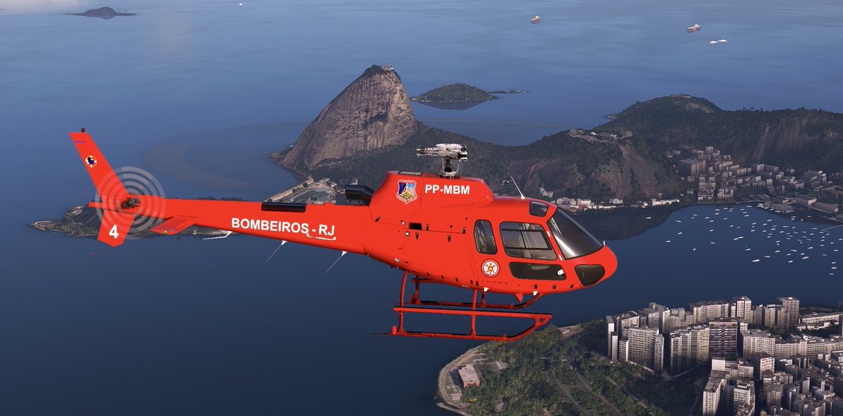Vanfipe1's tweet photo. New livery for the H125 avaliable at: https://t.co/0dlOuKv9qR

#firefighter #bombeiros #brasil #helicopter #riodejaneiro #msfs #msfs2020 #flightsimulator #FlightSimulator2020 #flight #fly https://t.co/HzeBlS7SBU