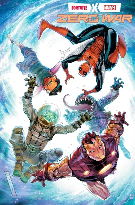 HYPEX's tweet photo. Fortnite x Marvel: Zero War Variant #1 Cover! https://t.co/lxniZfCTiL