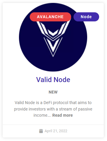 VaspList's tweet photo. @NodeValid @NodeValid has been added to our website! 💎

https://t.co/Y8xbIiXH9l https://t.co/YP8aidkBY8