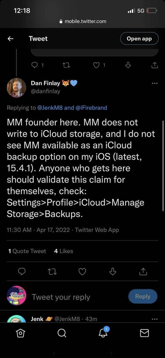 Domenic Iacovone tweet media