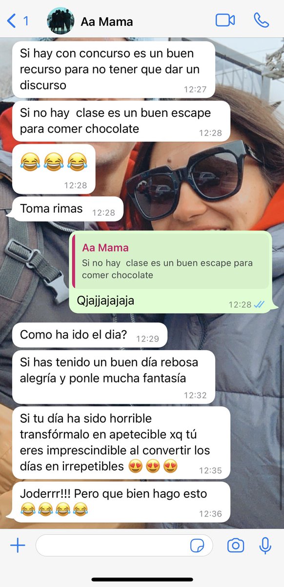 Como siempre, gracias mamá ❤️