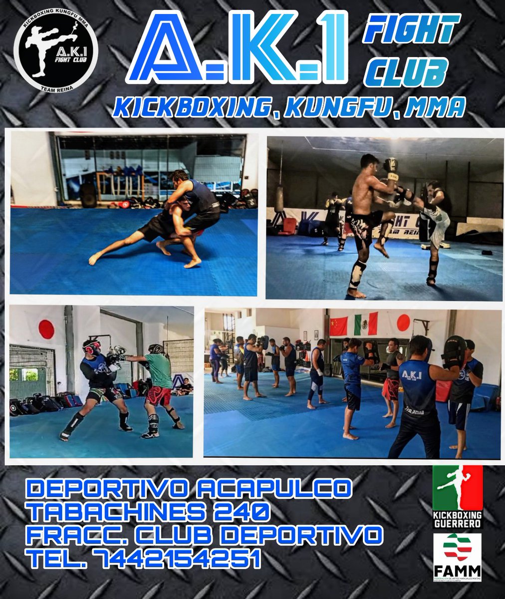 KungFu_Acapulco's tweet photo. Kickboxing
Artes Marciales Mixtas
🥊🤼‍♂️🥋 https://t.co/eu9Bt0vIkD