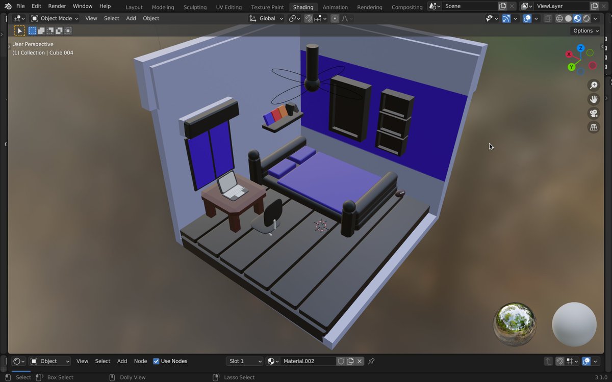 akmediaarts8's tweet photo. This is the room I created on blender. https://t.co/hBIde3Wa7Q