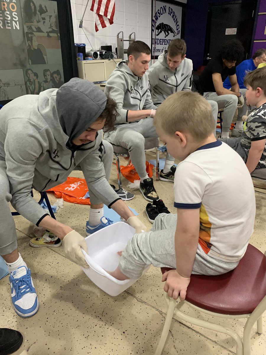 We also got to show love and share blessings through the <a href="/SamaritansFeet2/">Samaritan's Feet </a> program. They have been a great service partner for us over the years and are doing great work in Western Kentucky.