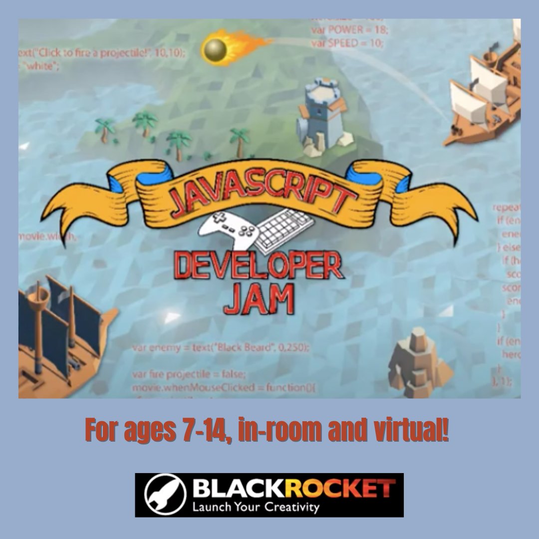 Learn coding tools so powerful they seem like magic! Our awesome class called #Javascript Developer Jam can give any kid the chance to learn coding concepts but in a fun way. Head to our website for more info! zcu.io/kCER #codingforkids #codingcamp  #campforkids