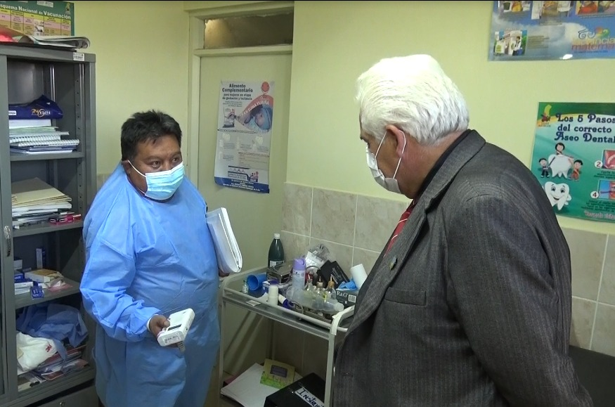 JannetMayta's tweet photo. #ElAlto
#GAMEA
La Secretaría Municipal de Salud realiza inspecciones en los centros de salud en todo El Alto con el propósito de verificar la dotación de medicamentos e insumos; asimismo, la atención que brinda el personal médico a la ciudadanía.
https://t.co/t7KIn5PJqK https://t.co/f7eUhg78u5