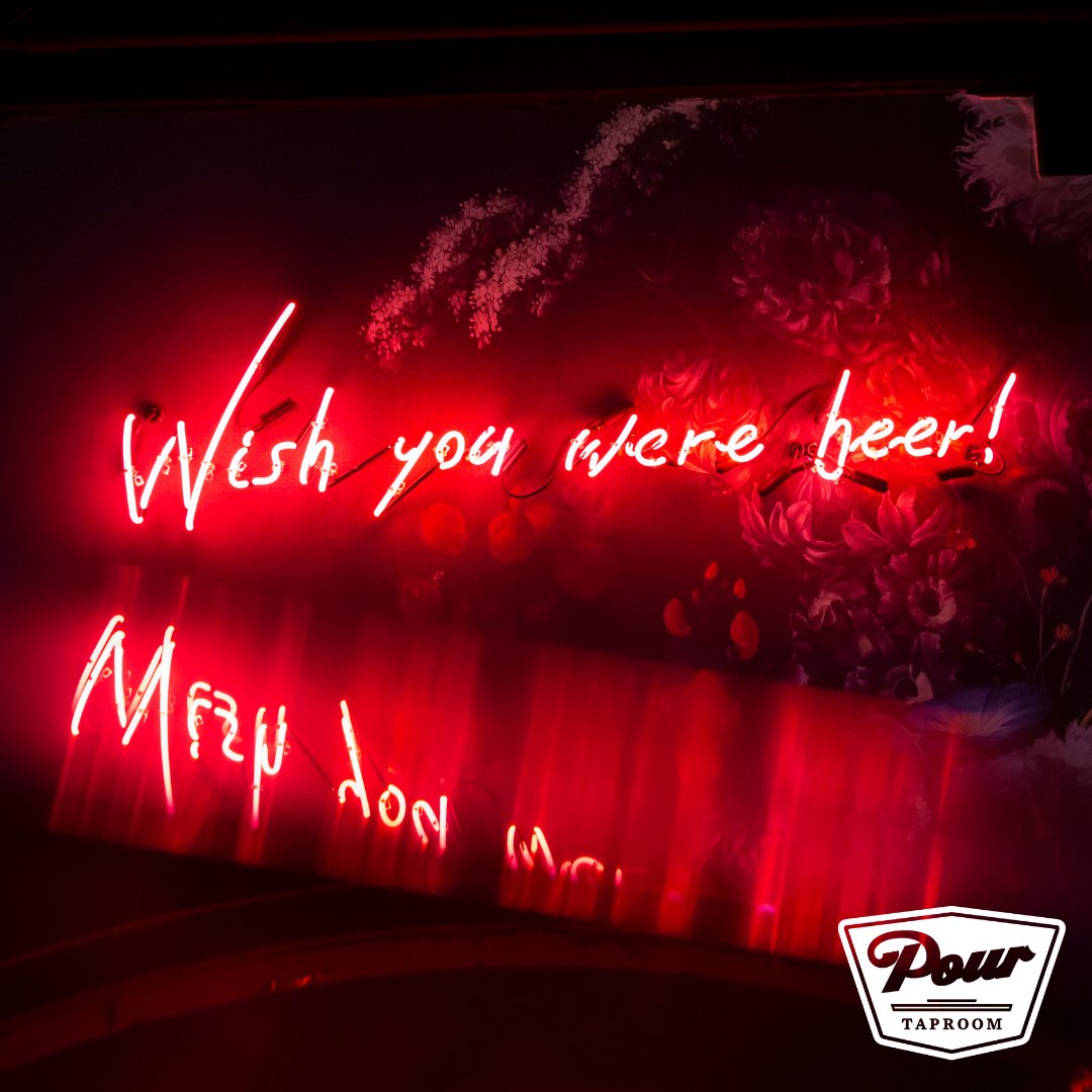 Here's to imagining it's Friday already!  🍻

#PourTaproom #BeerBar #SelfServeBar