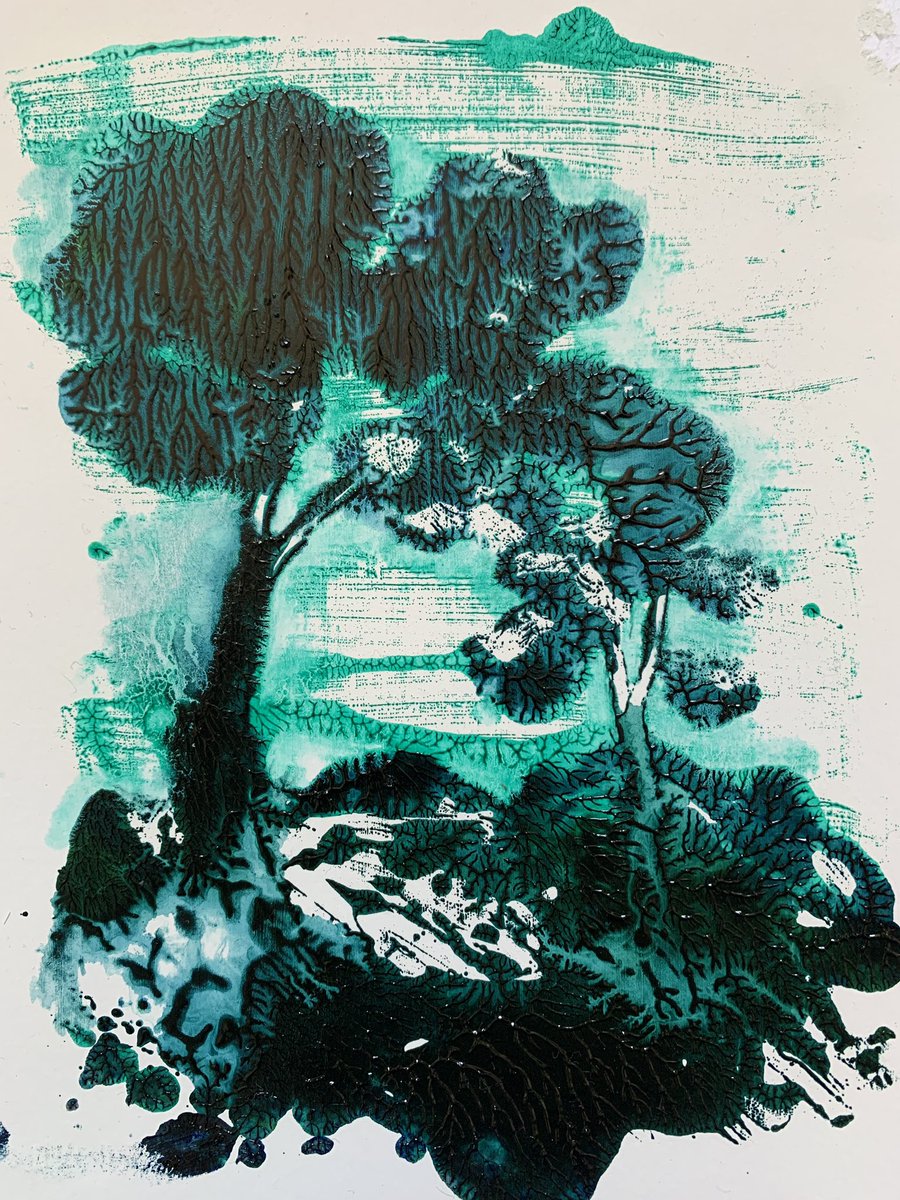 Another new little monotype for my exhibition of prints at <a href="/cliffsmargate/">Cliffs</a> opening 6th May 6.30-8.30pm as part of First Friday. Come along and say hi!