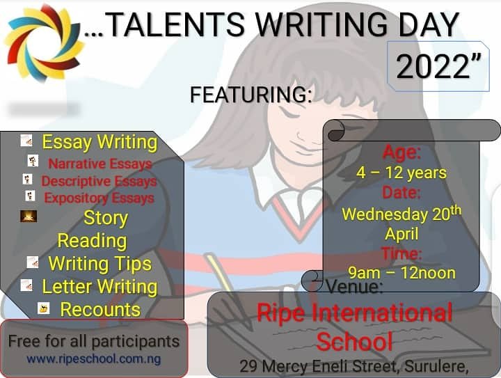 RipeSchool's tweet photo. Self development for Ripe School Talents.
#ripeinternationalschool
#talentsofthetime
#schoolsinlagos
#selfdevelopment https://t.co/gKKaqxUI7r