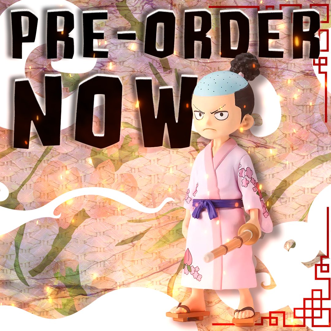 #Momonosuke traveled 20 years into the future to ensure that he, and the rest of the Kozuki clan, would be able to get their revenge and save Wano. This #OnePiece collectible figure from #Banpresto is available now for preorder! <a href="/Walmart/">Walmart</a>

walmart.com/ip/168402056