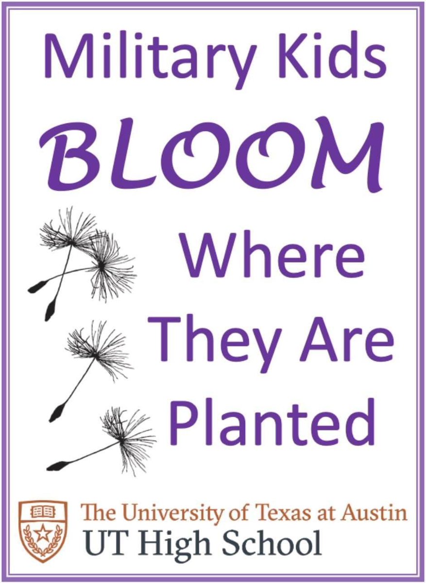 UT High School (@ut_uths) on Twitter photo April is the Month of the Military Child. Join UT High School by wearing purple TODAY, April 21st as we #PurpleUp for Military Kids. #miltarystudents #military #militaryfamilies #HookEm 🤘🏻 April is the Month of the Military Child. Join UT High School by wearing purple TODAY, April 21st as we #PurpleUp for Military Kids. #miltarystudents #military #militaryfamilies #HookEm 🤘🏻