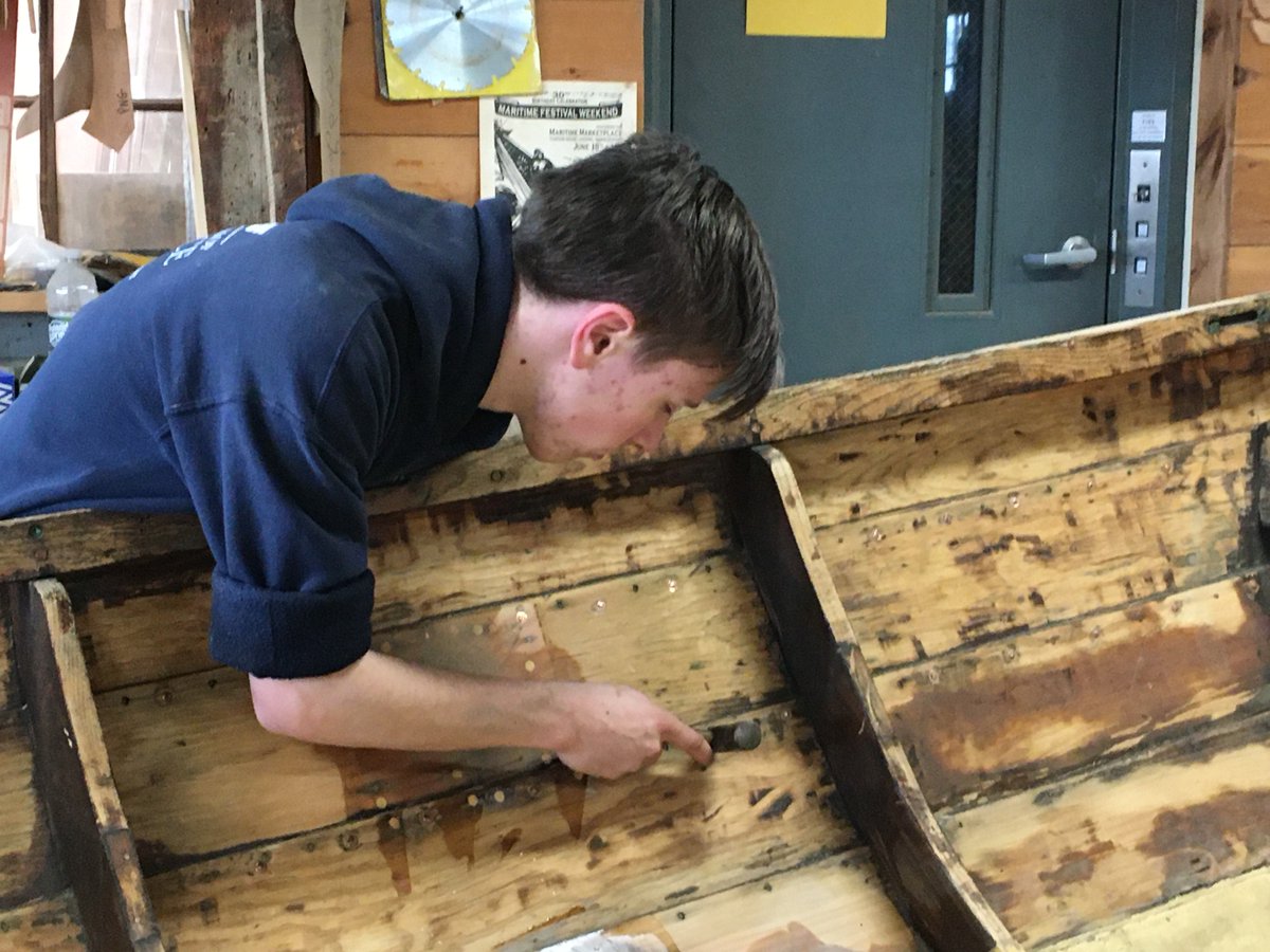 Harbor Freight fellows, Devon Todd and Jack Batten working on a boat at Lowells Boat shop.

Learn the art of repairing and how to maintenance boats by applying to become a fellow!

Visit: harborfreightfellows.org! ⚓✨

#HarborFreightFellows #HarborFreight #boatrepair #fellowship