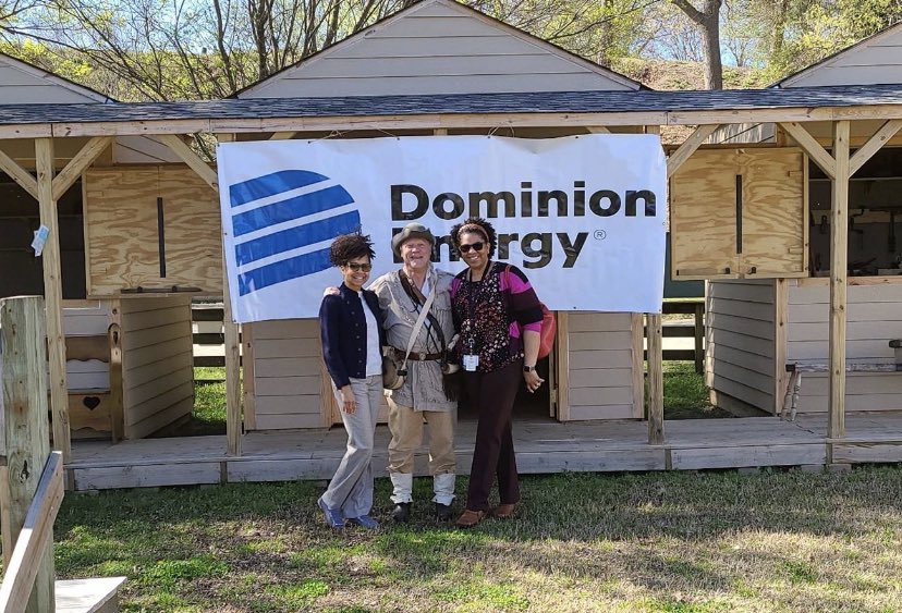 Thanks in part to a grant from the Dominion Energy Charitable Foundation, the Yorktown Watermen’s Museum built a waterfront environmental education kiosk along the York River to serve as an outdoor classroom for school and homeschool programs! #ActionsSpeakLouder