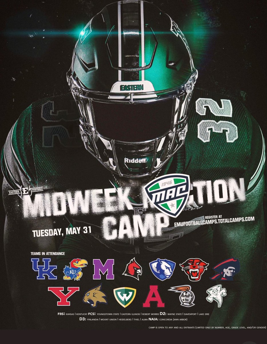 I would like to thank <a href="/_b_blanes/">Brandon Blaney</a> for making the drive from <a href="/EMUFB/">Eastern Michigan Football</a> to watch my training workout before school this morning.