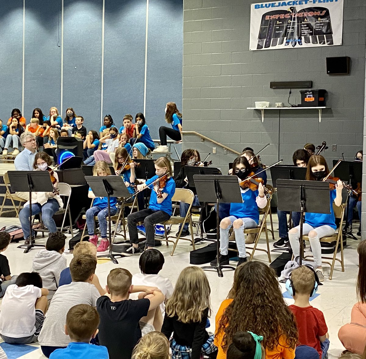 These Thunderbirds are full of musical talent! Hear them for yourself at open house tonight! <a href="/tashahoward96/">Tasha Howard</a> @BThunderbirds