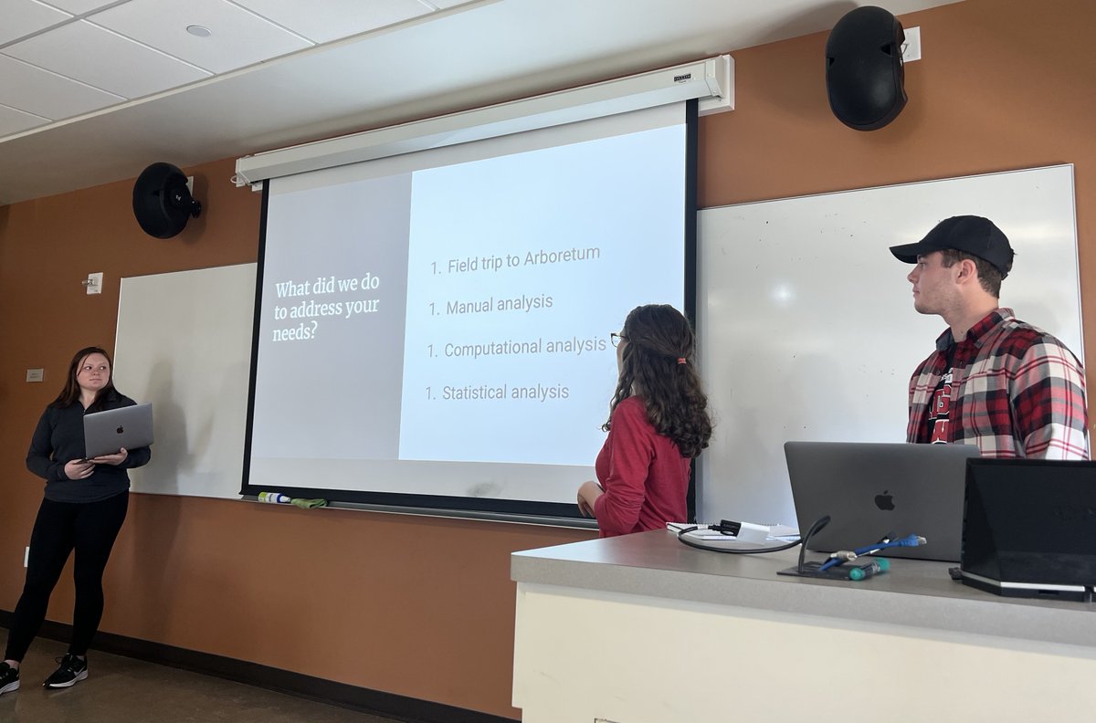Kaiping_Chen's tweet image. Today, students at @UW_LSC&apos;s Social Media Analytics class presented their findings and strategies to the course client @UWArboretum. 

Deeply impressed by students&apos; creativity in addressing the client&apos;s needs for #envcomm through triangulating various data analytics approaches.