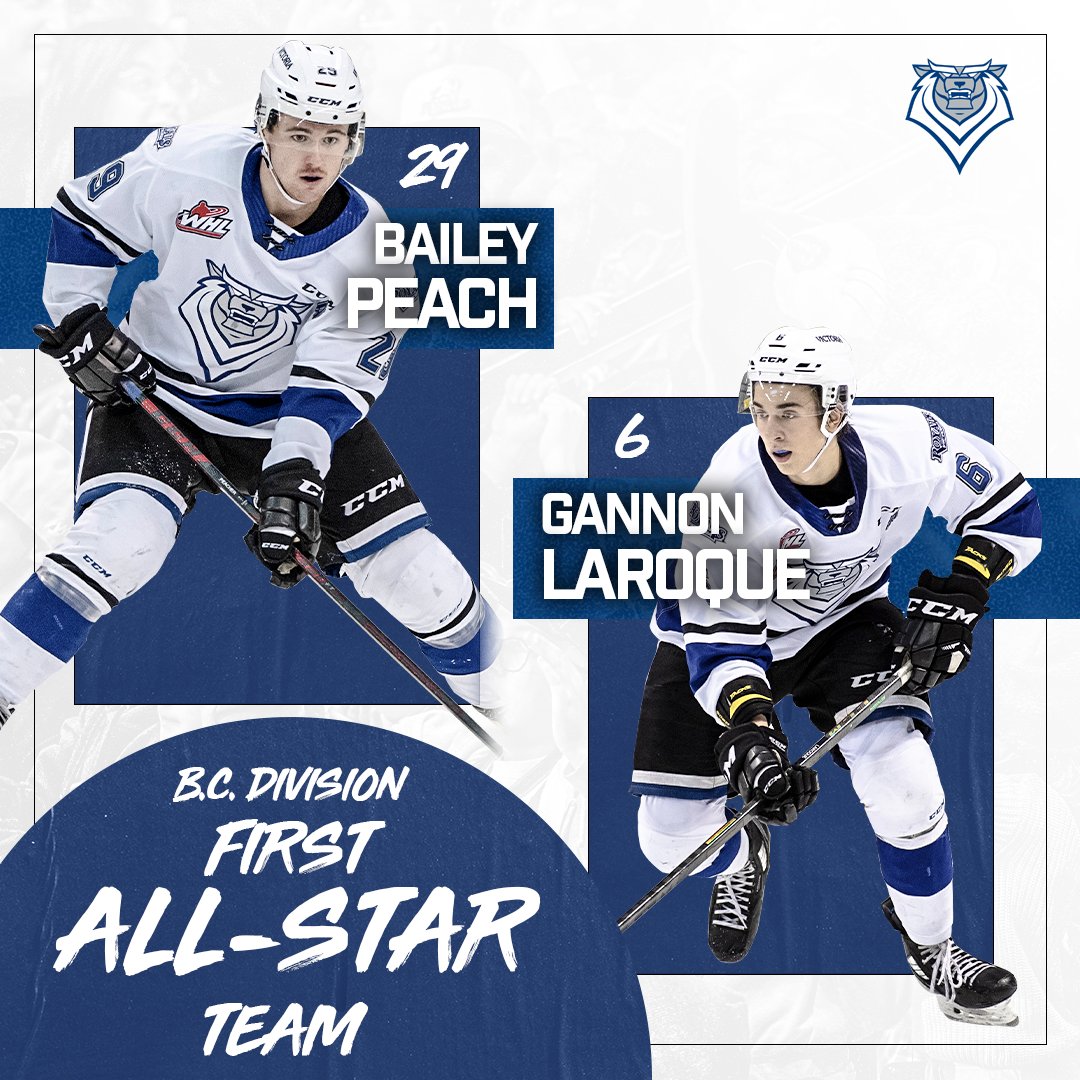 Defenceman Gannon Laroque and forward Bailey Peach have been named to the B.C. Division First Team All-Stars!

Congrats <a href="/LaroqueGannon/">Gannon Laroque</a> and <a href="/baileypeach_/">Bailey Peach</a>!

#ReturnOfTheRoar
