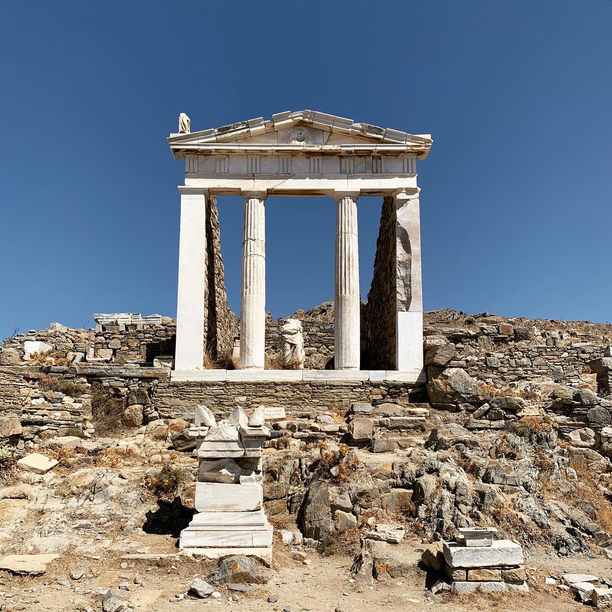 DiegoRapuzzi's tweet photo. Memories of Delos, a place full of history, myths, magic, wisdom, and powerful vibes, so tightly connected to the sacredness of the ancient world. https://t.co/nDpfBcXMPZ