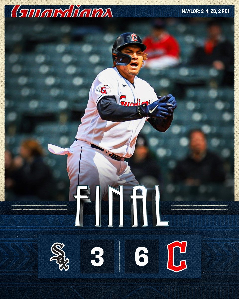 CleGuardians's tweet photo. We outscored the Sox 19-5 over the 3-game sweep.

#ForTheLand | #GuardiWWWins https://t.co/M1cIr2Dcwu