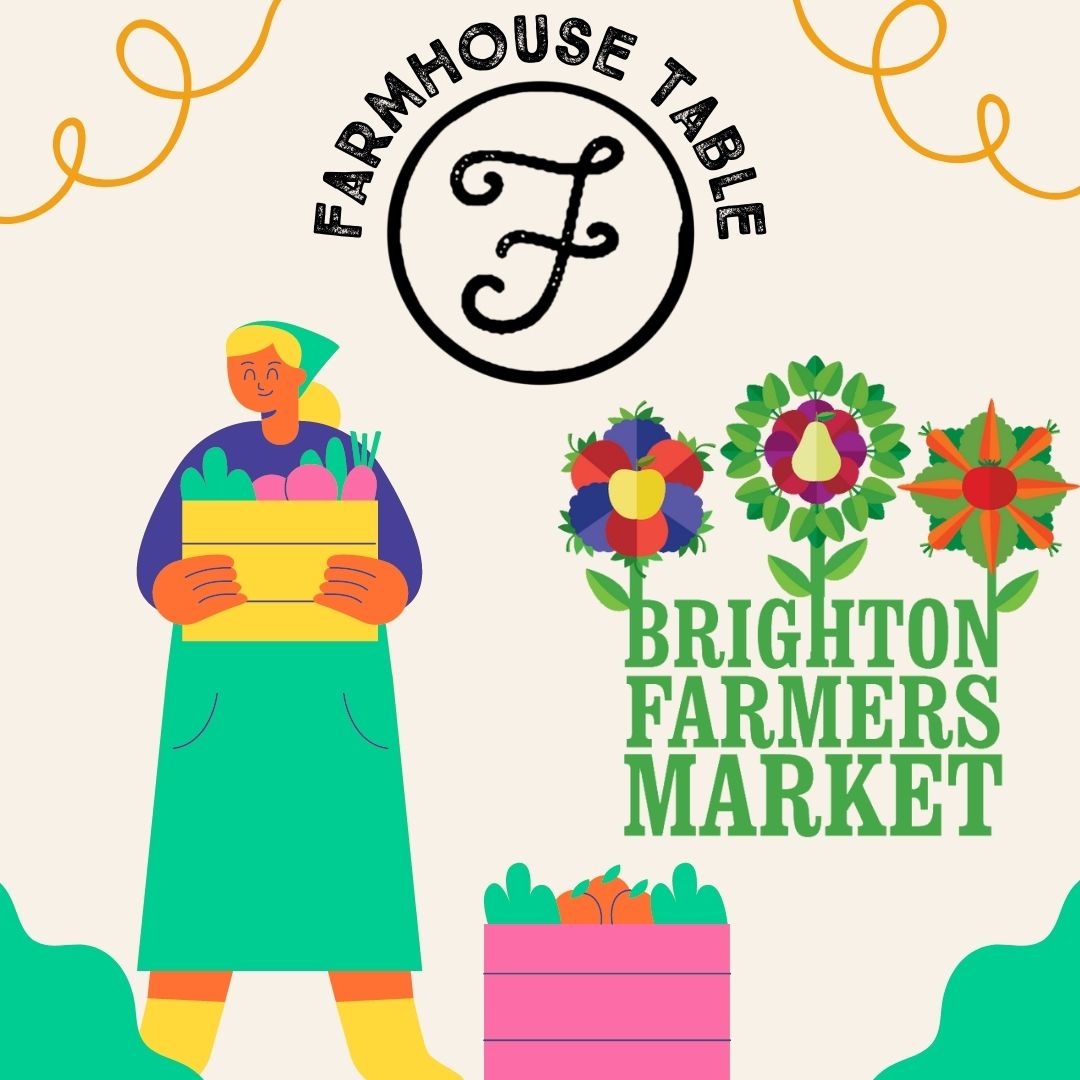 Farmhouse_Table's tweet photo. Brighton Farmers' Market returns this Sunday from 9 a.m. - 1 p.m.! We're back this year and bringing salads and baked goods. 70° in the forecast 🤞 We're looking forward to seeing everyone! The market is in the parking lot of the high school right across from Twelve Corners. #ROC https://t.co/rinmYsC411
