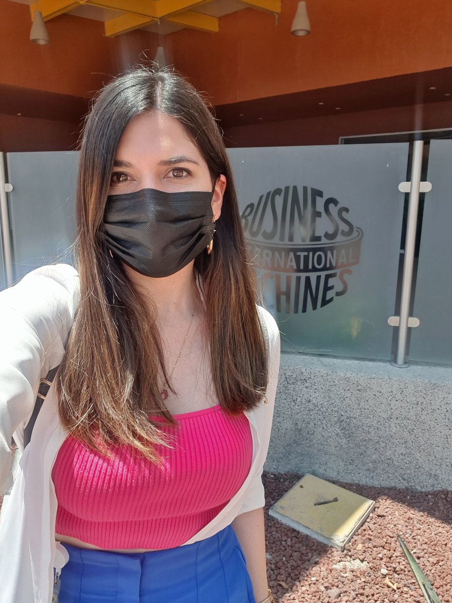 luisarizo93's tweet photo. Happy to be back at the @IBM office for the day 💙😍 https://t.co/53aoE2oXqq