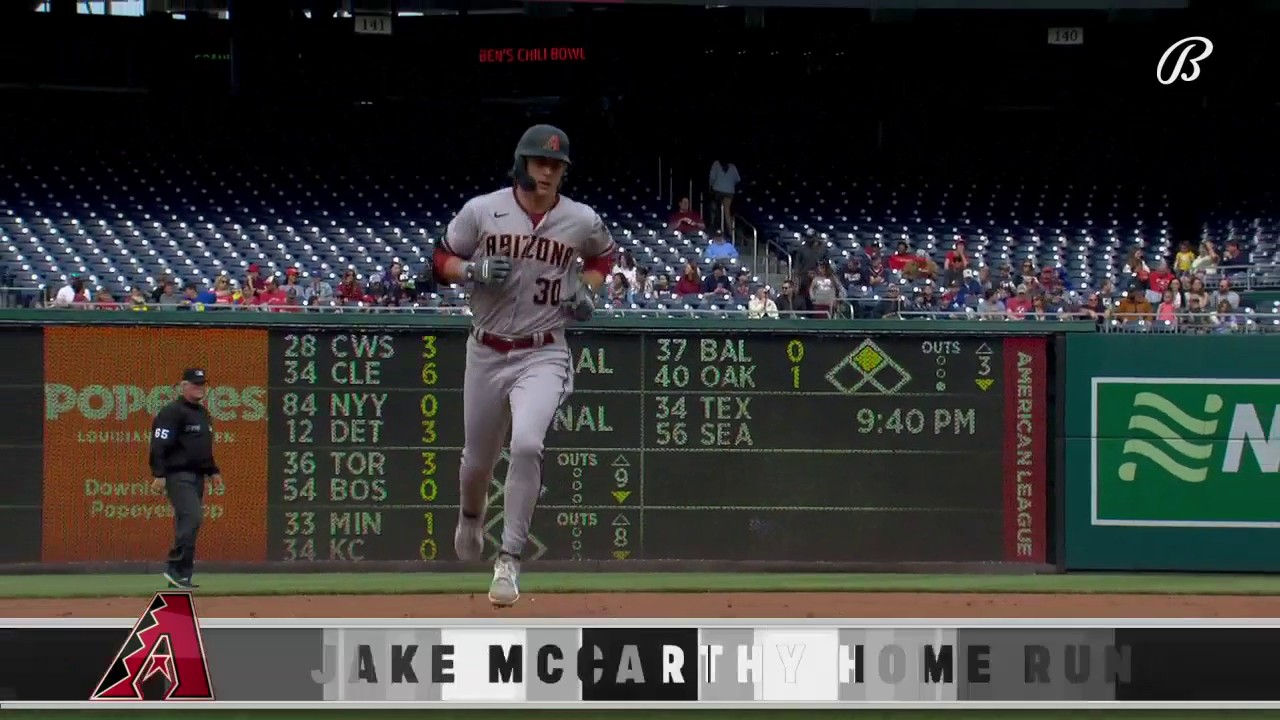 Bally Sports Arizona on Twitter "Jake McCarthy sends a souvenir to the