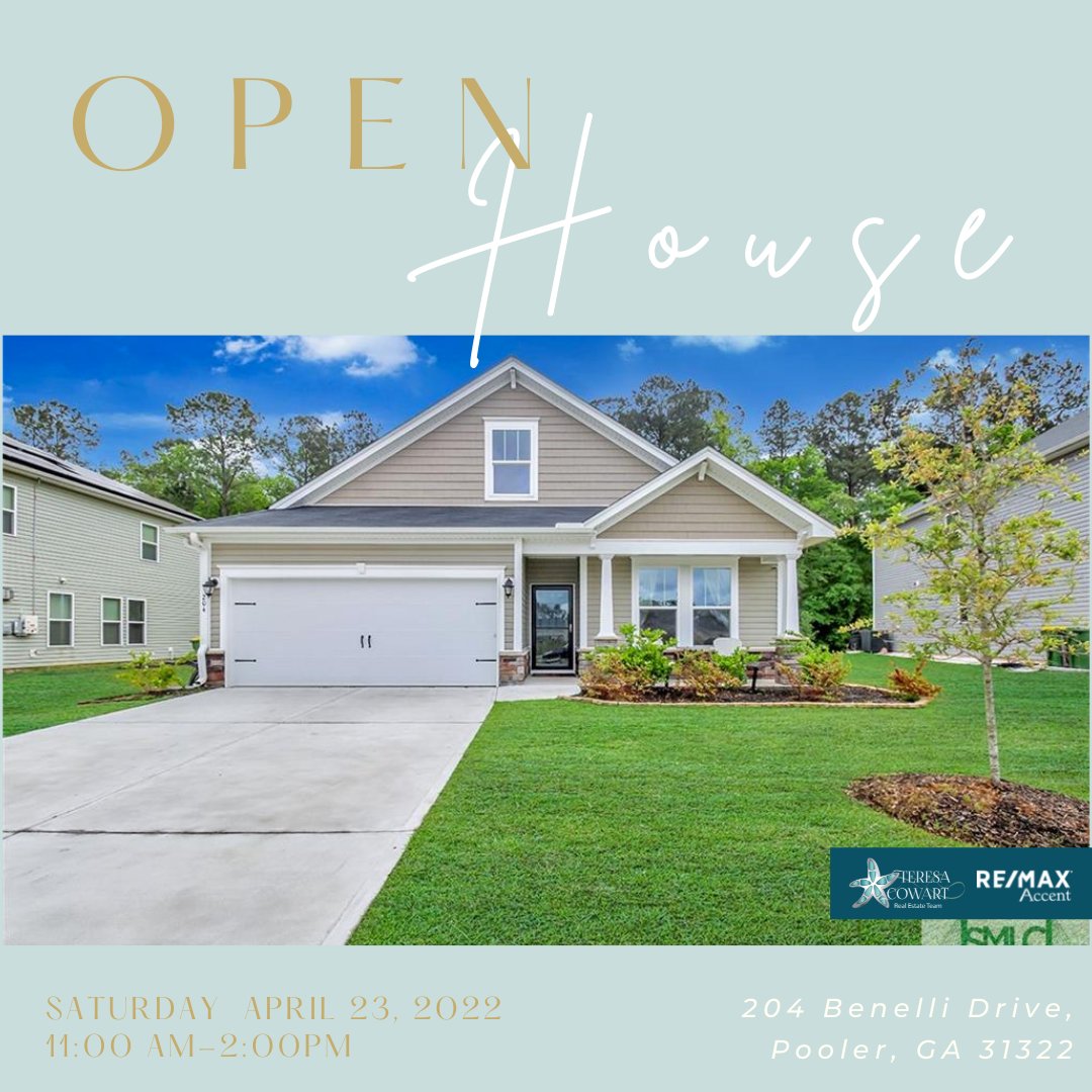 OPEN HOUSE ALERT🏡🚨⁠⁠
⁠⁠
Don't miss your opportunity to check out the inside of these beautiful listings this weekend! It will not be on the market for long!⁠⁠
⁠⁠
Interested? Contact Us TODAY! 
☎️ (912)-525-0900