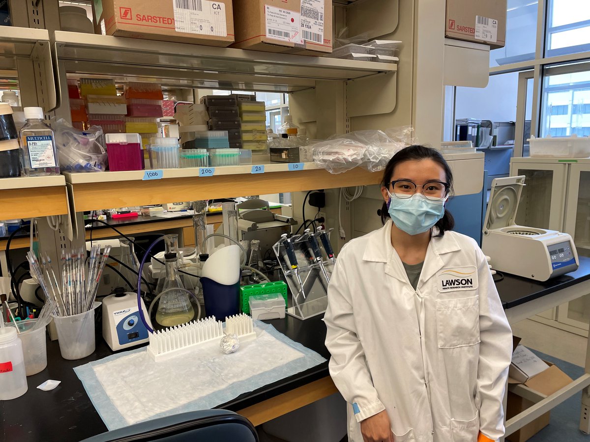 Very proud of my MSc student <a href="/MeganHong97/">Megan Hong</a> for receiving a 2022 Canada Graduate Scholarships Master’s (CGS M) award from <a href="/CIHR_IRSC/">CIHR</a>. Megan studies the effect of anti-CTLA4 blockade on tumors with induced mismatch repair deficiency 
<a href="/westernuPaLM/">PathologyLabMedicine</a> @lawsonresearch <a href="/SchulichMedDent/">Schulich WesternU</a>
