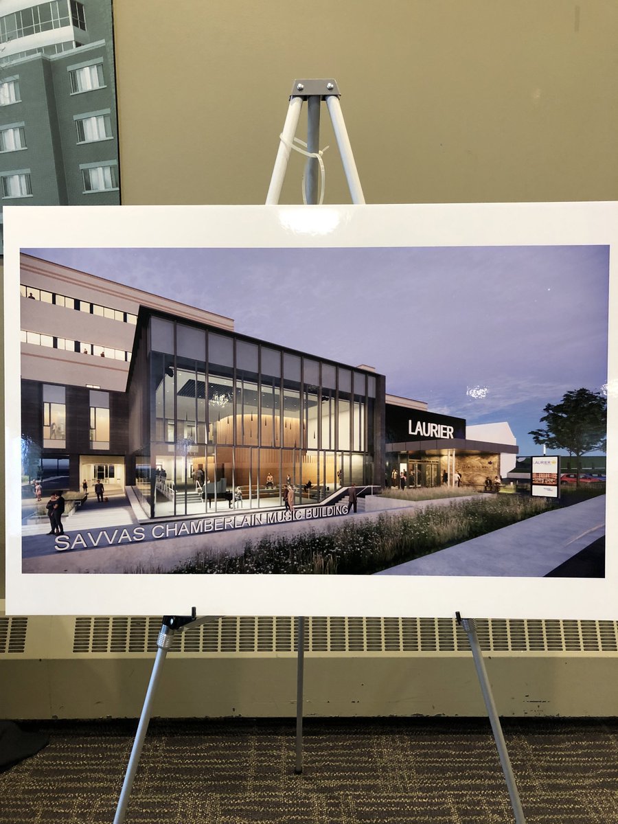ShirleyLevene's tweet photo. We were happy to be at @LaurierMusic today, and see @DaveJaworsky and @berryonline and @KenSeiling ! Ken, we thought you looked especially well! Congrats @LaurierMusic , @cjt8 . Wonderful project moving forward! Weβre involved thanks to @DaisyArseneault !! https://t.co/g1hcQv1olr